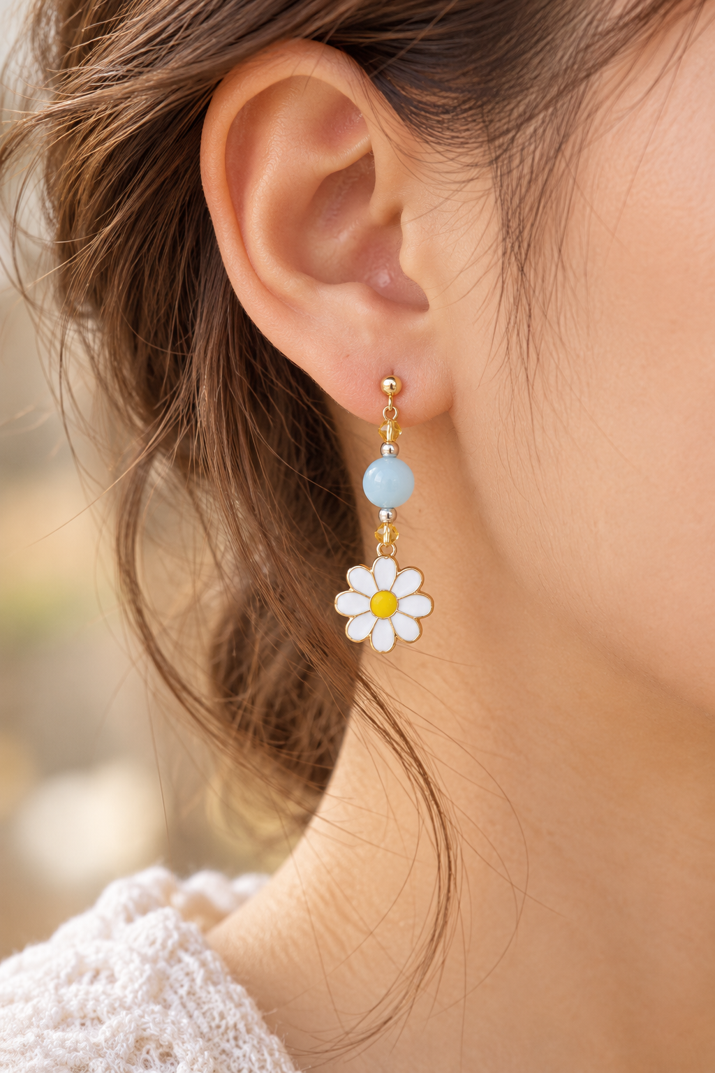 Daisy Glow – Amazoniet bloemenoorbellen