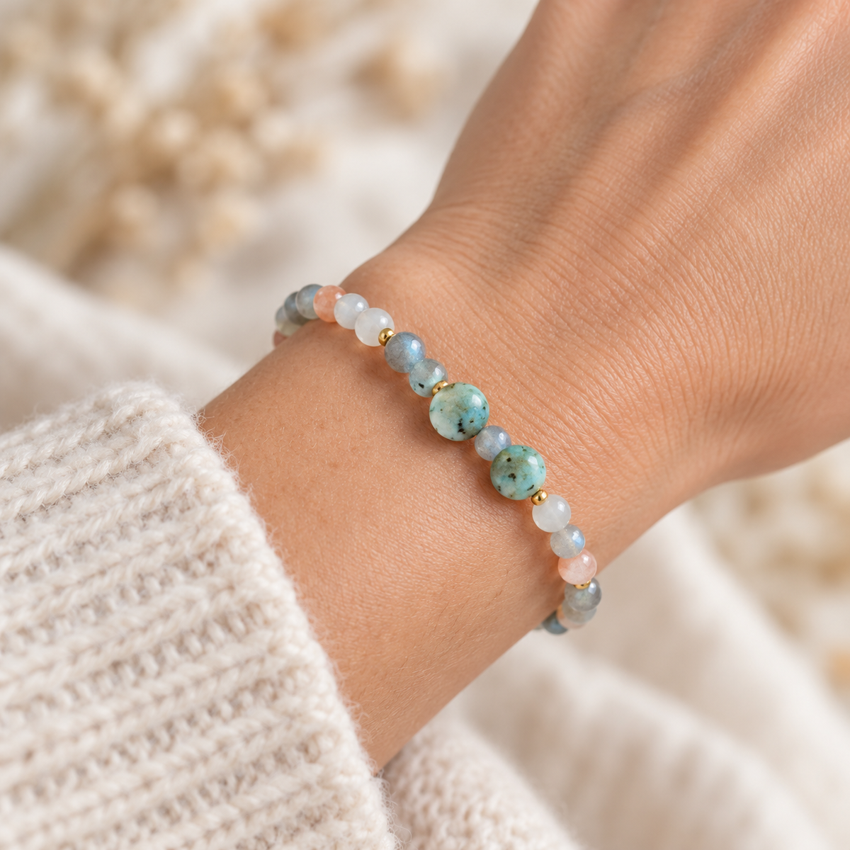 Armband labradoriet