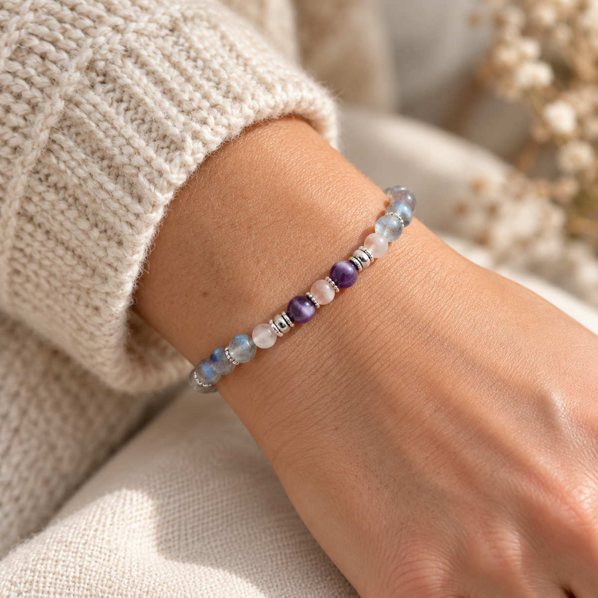 Armband labradoriet