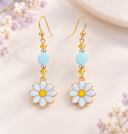 Daisy Glow – Amazoniet bloemenoorbellen