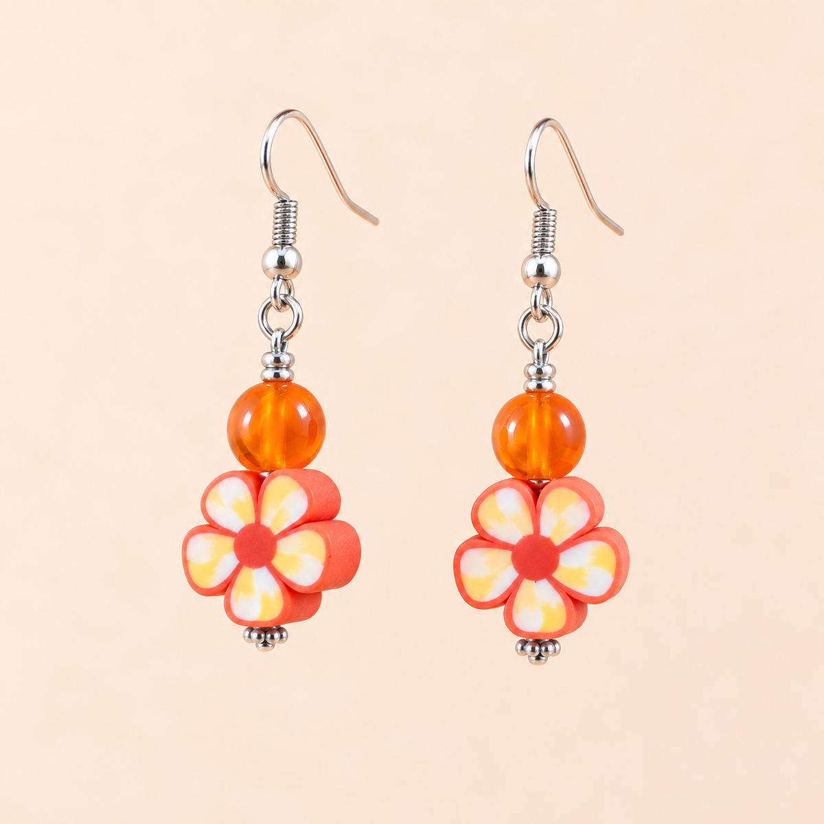 Sunny Bloom – Carneool bloemenoorbellen