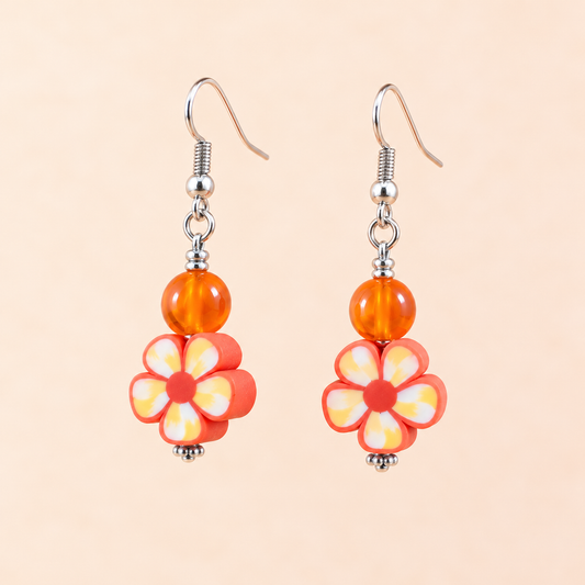 Sunny Bloom – Carneool bloemenoorbellen