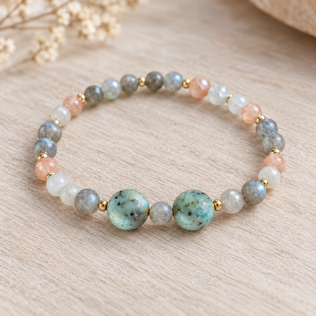 Armband labradoriet